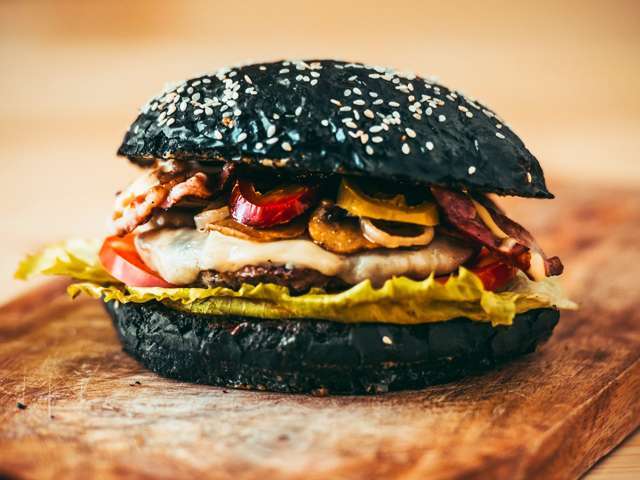 Black food - le Balck Burger