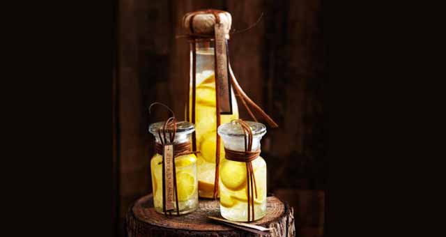 Cadeaux d'assiette - Liqueur de citron