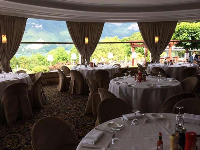 Restaurant panoramique Annecy - La Rotonde