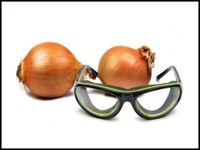gadget cuisine les lunettes coupe oignon