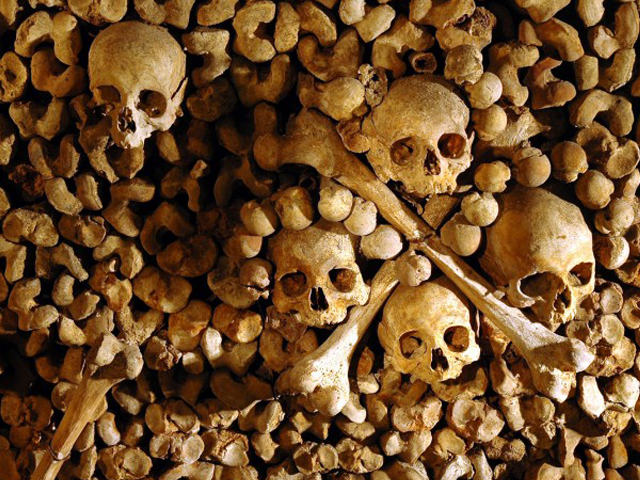 canicule : Catacombes de paris - 640 x 480