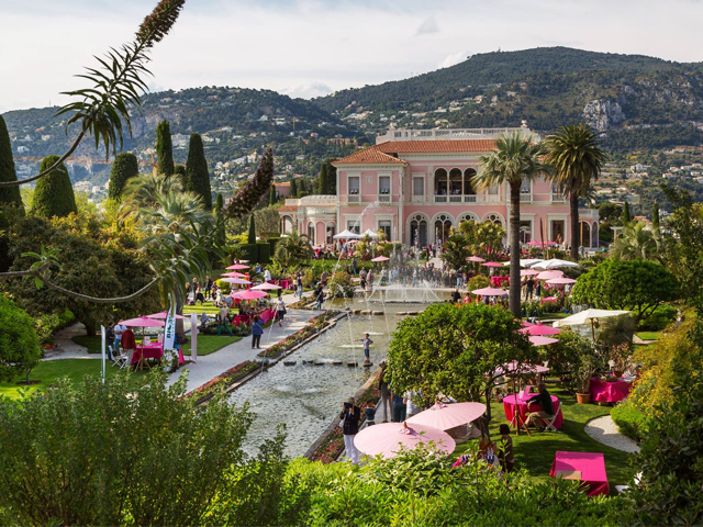 Jardins méditerranéens Côte d'Azur - La villa Ephrussi de Rothschild, Saint Jean Cap Ferrat