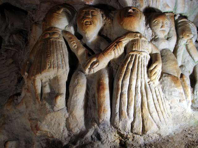 La cave aux sculptures de Dénezé-sous-Doué