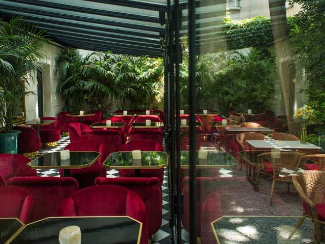 Restaurant terrasse Paris - Le très particulier