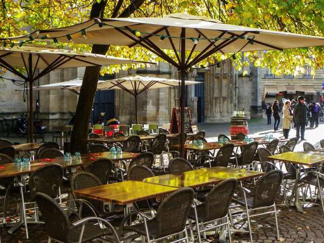 Restaurants terrasse Bordeaux - La Terrasse Saint Pierre