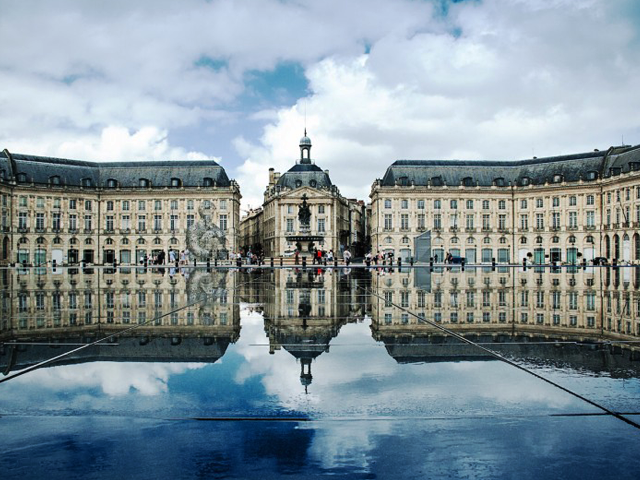 Visiter Bordeaux - Le miroir d'eau
