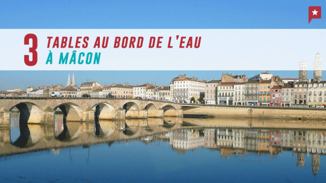 3 restos pour manger au bord de l’eau à Mâcon