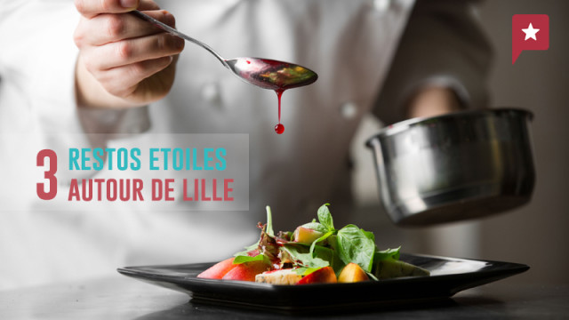 3 restos étoilés Michelin autour de Lille