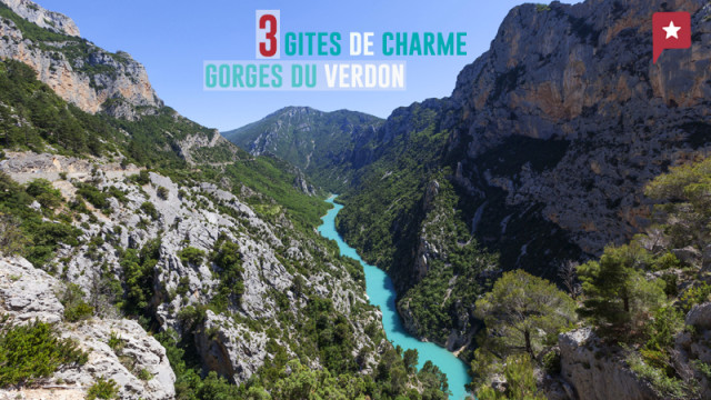 Escapade nature dans les gorges du Verdon : 3 gîtes de charme
