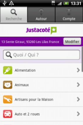 Découvrez l'application Justacoté pour Androïd !