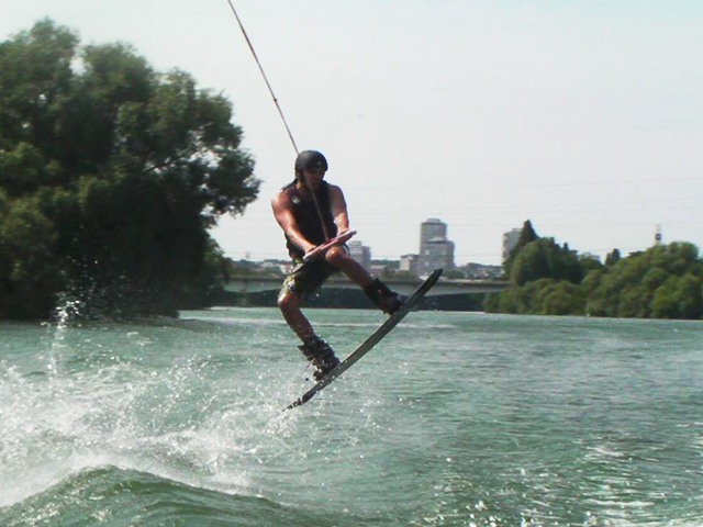 Insolite Paris : Ski nautique