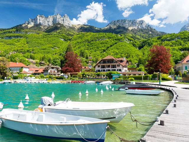 Plage de Sévrier Lac Annecy