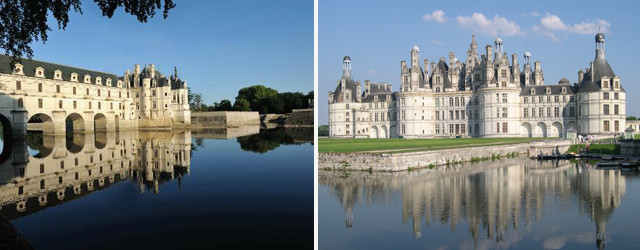 Top 3 des chateaux de la Loire