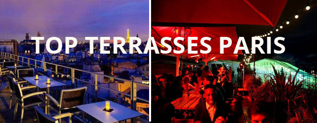 Top 5 des terrasses de restos à Paris