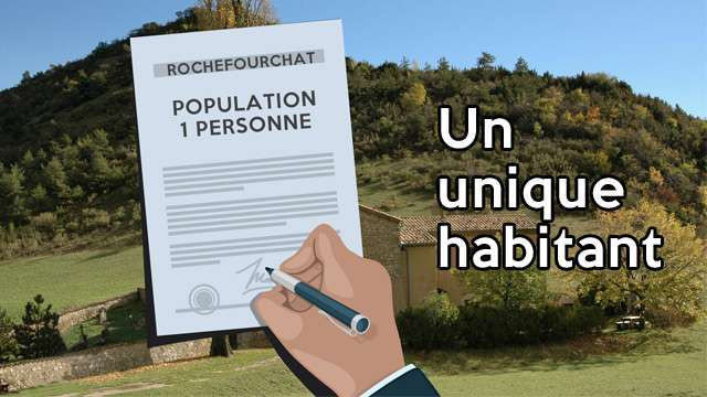 Rochefourchat, une commune presque fantôme !