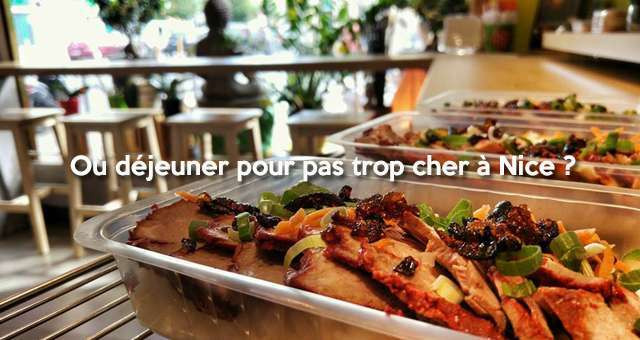 Où manger pour pas trop cher à Nice