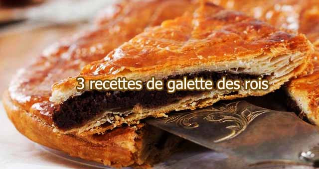 Épiphanie : 3 recettes de galette des rois 