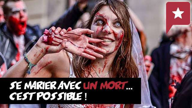 Épouser une personne décédée... C'est possible !