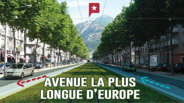L'avenue la plus longue du monde est française