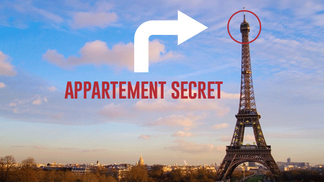 L'appartement secret de la tour Eiffel