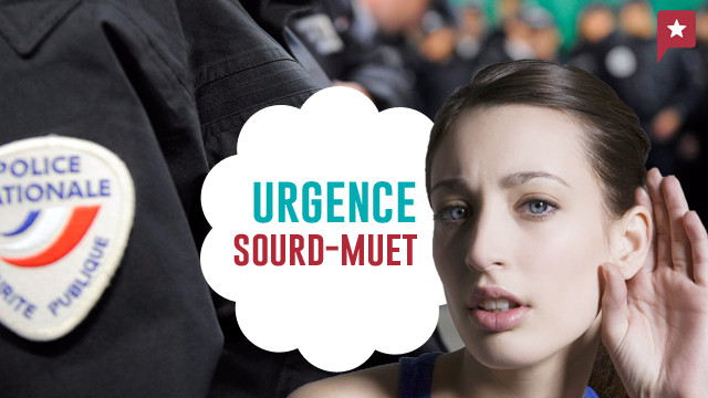 Le numéro d'urgence pour les sourds-muets