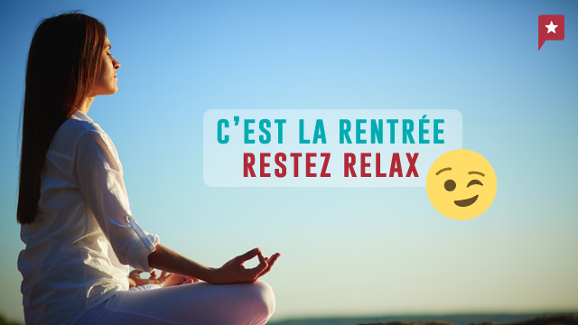 Rentrée : 5 astuces pour éviter le stress