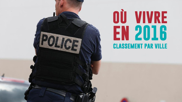 Le classement de l'insécurité en France
