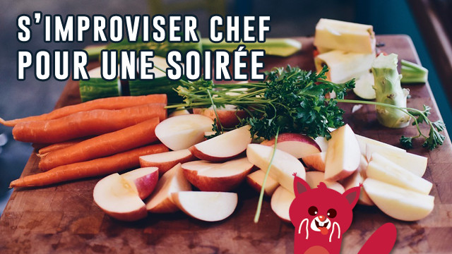 Justacoté a testé pour vous... Être chef cuisinier le temps d'une soirée !