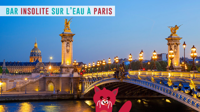 Insolite à Paris : un bar à huîtres iodé qui vogue sur la Seine