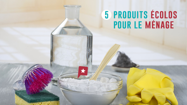 Nettoyage de printemps : 5 produits écolo 100% naturels